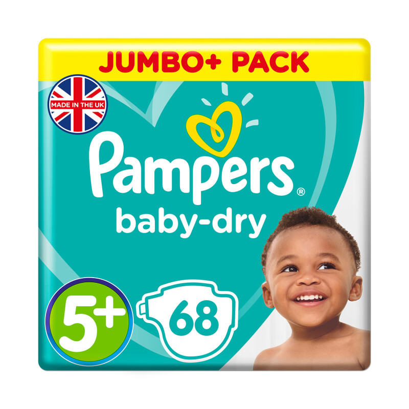 pieluchy pampers active baby-dry 4+ maxi+