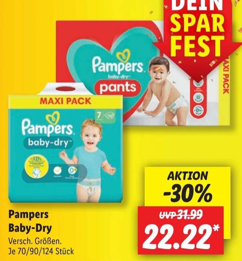 test pampers