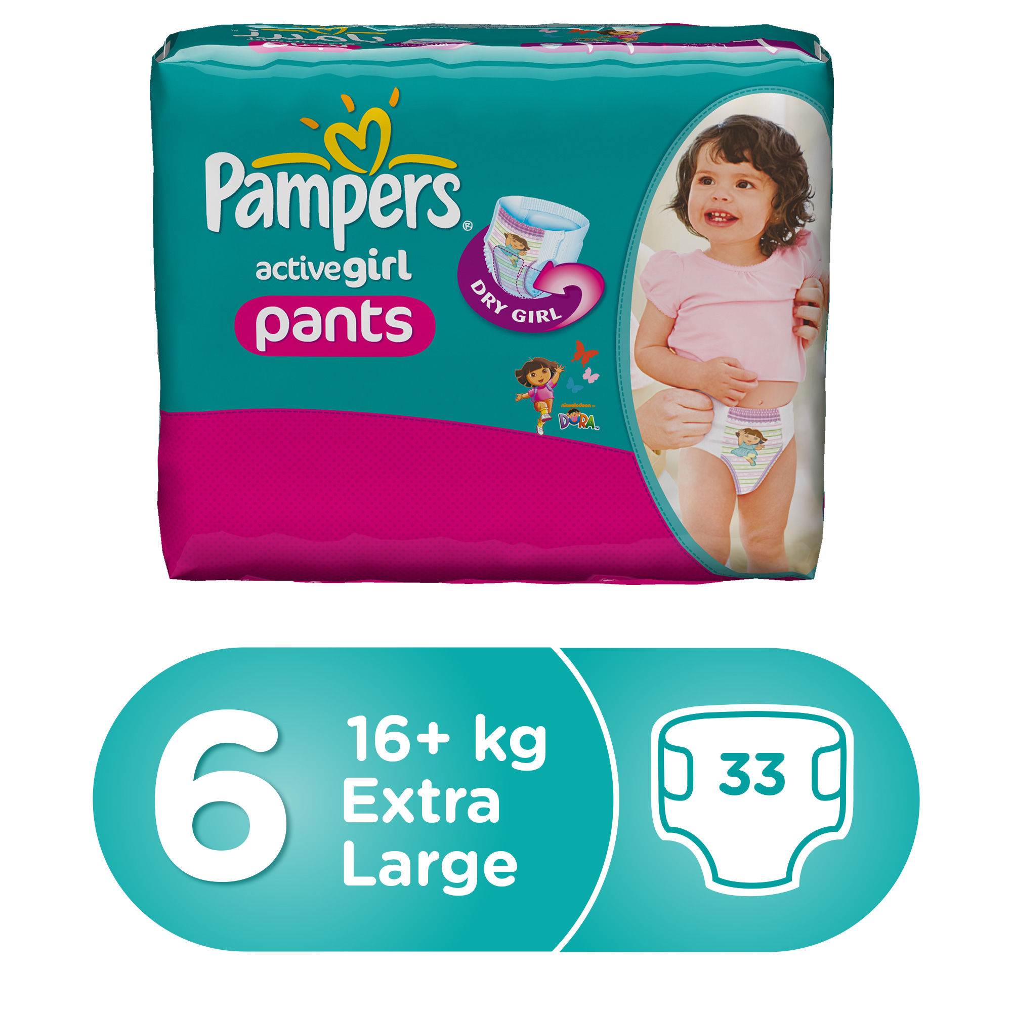 pampers water