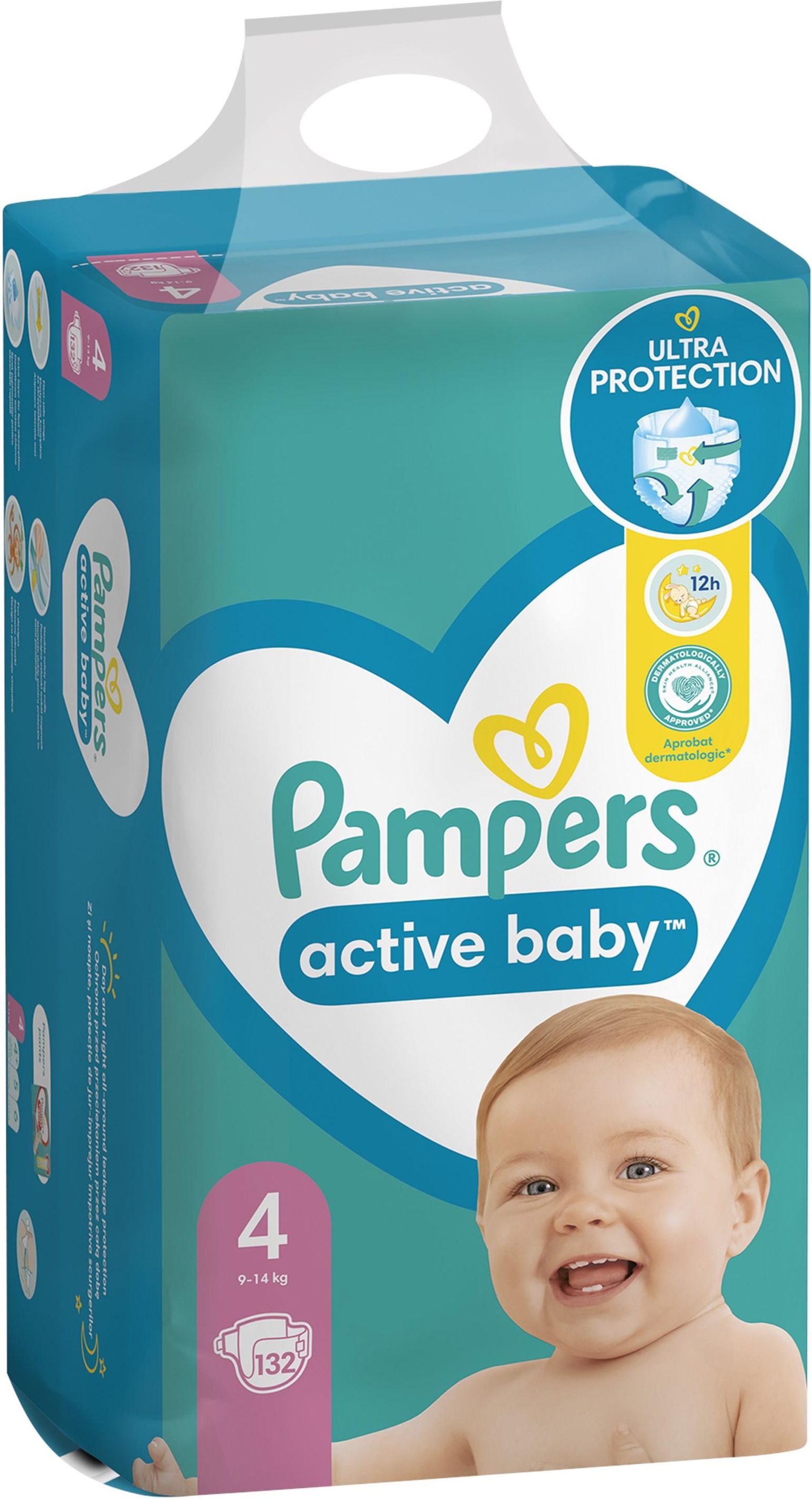 pampers pudło