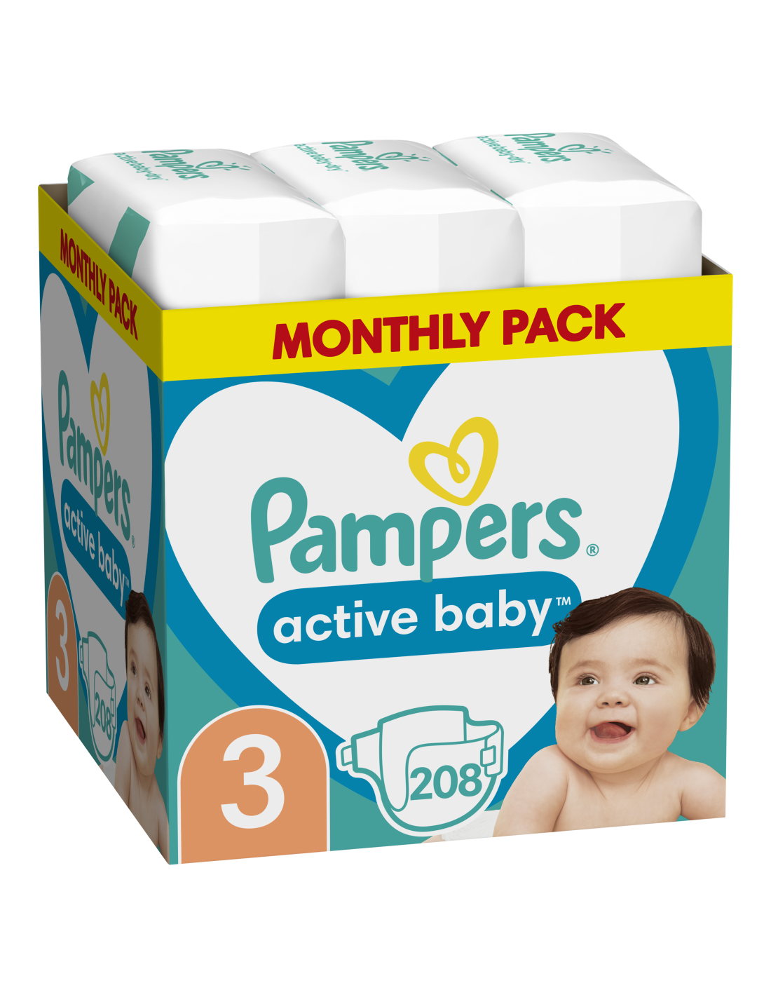 pampers care a pampers active