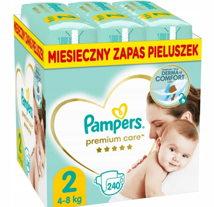 paczka pieluch pampers