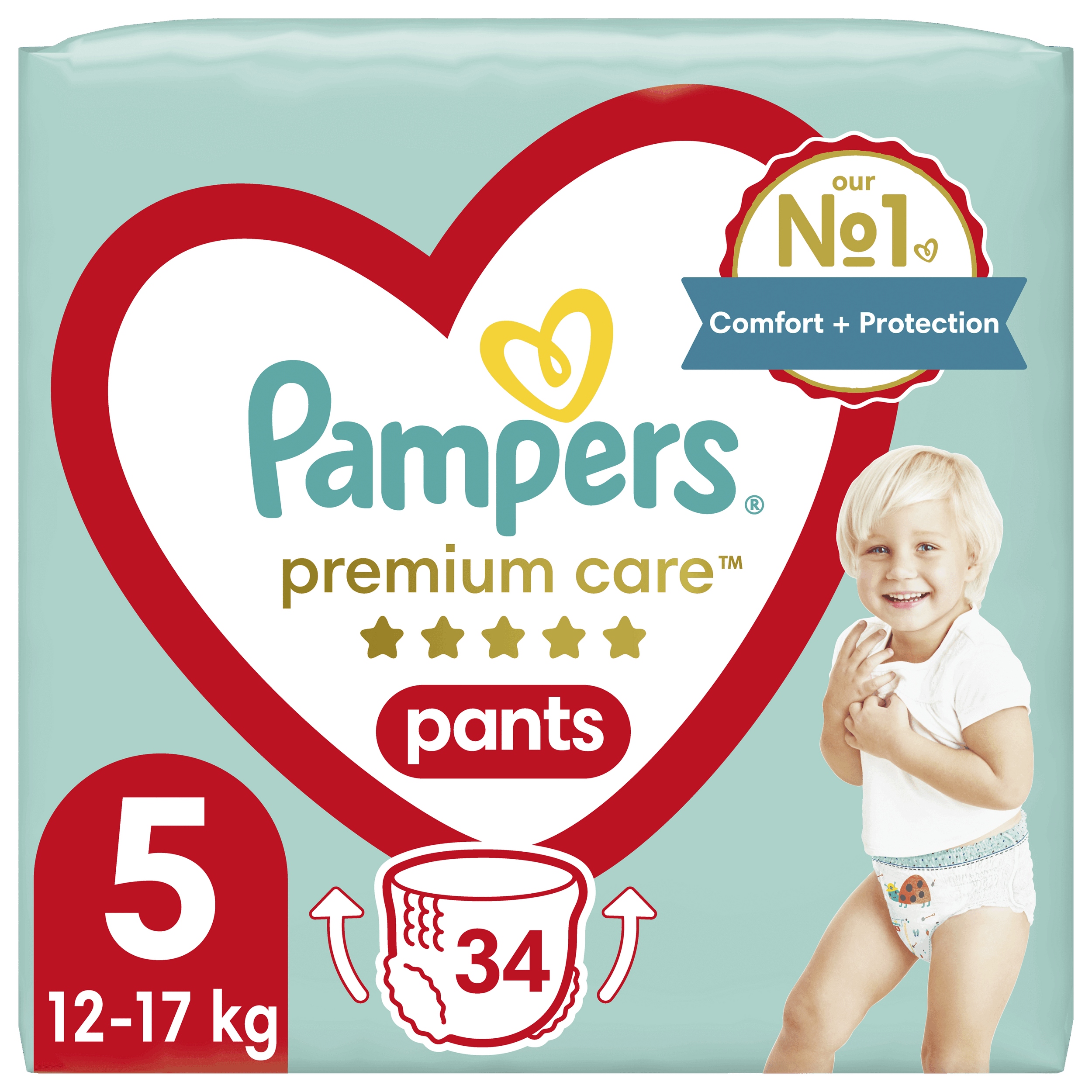 pampers pants pieluchomajtki rozmiar 5 junior megabox 96 sztuk