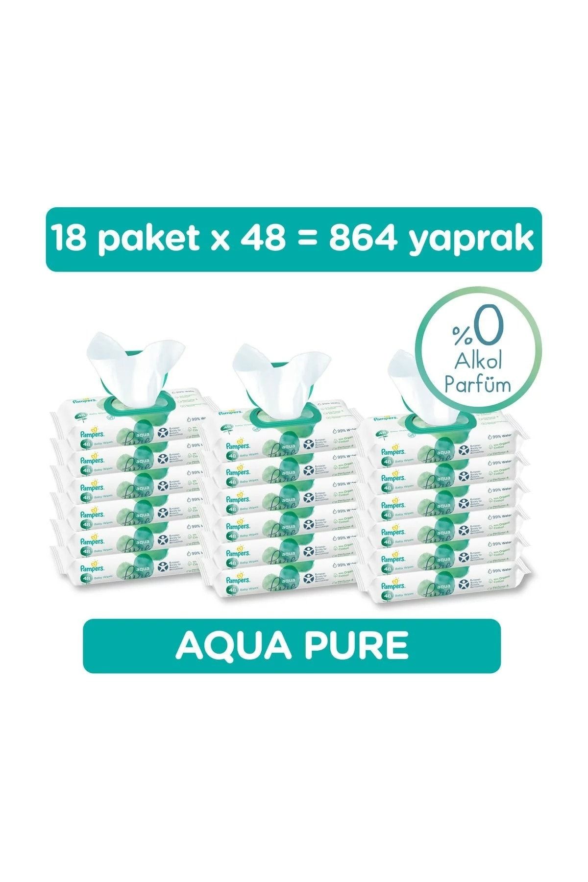 pampers aqua pure chusteczki opinie