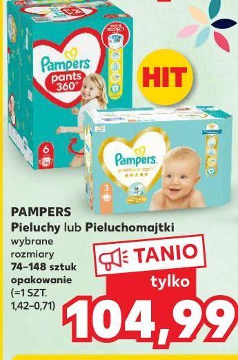 pampers newborn tanio