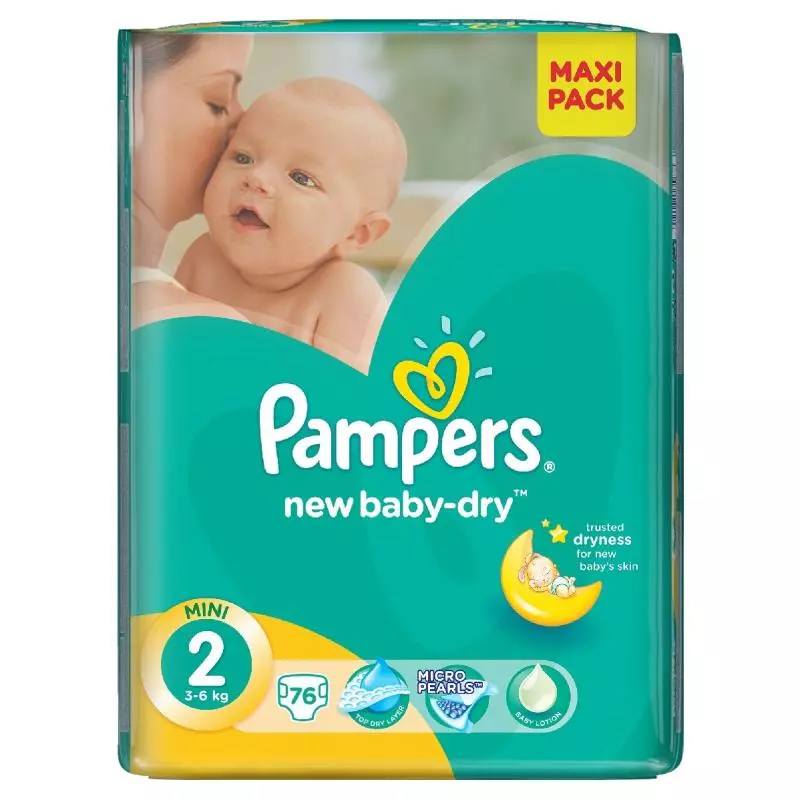 pampers sensitive 12x52