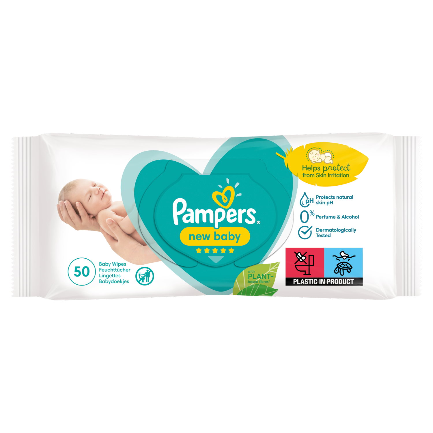 chusteczki pampers kaufland 3x48