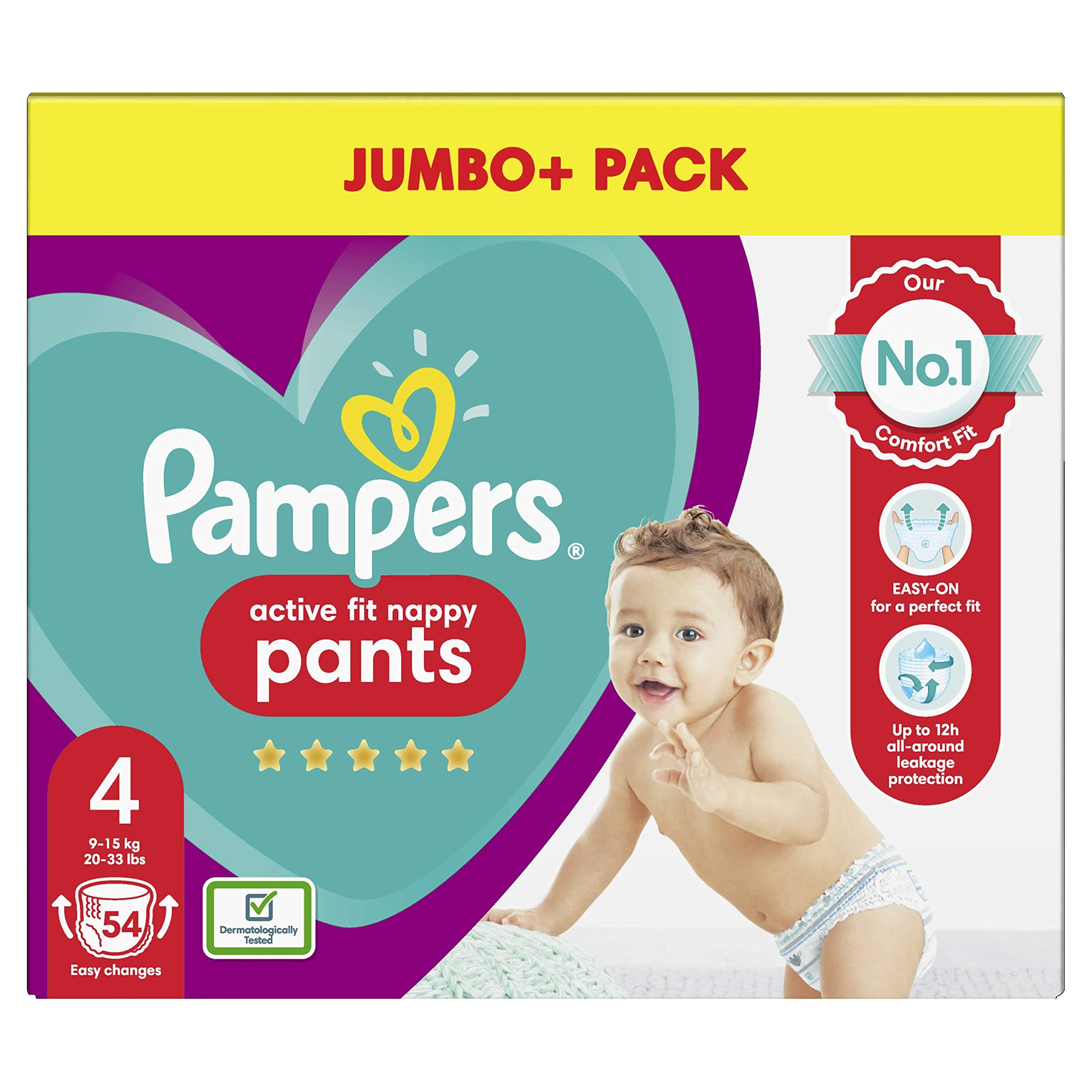 pampers pudło