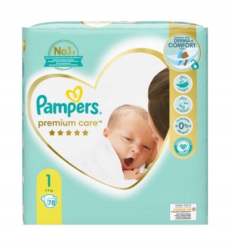 pampers na pierwsze dni jakie kupić