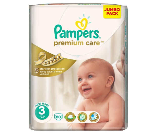 pampers premium care 240 szt cena