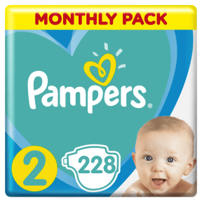 pampers 2 240 szt zapas na miesiąc