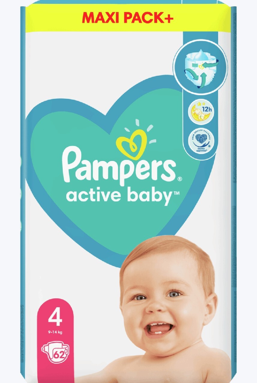 pampers 4 baby dry 174