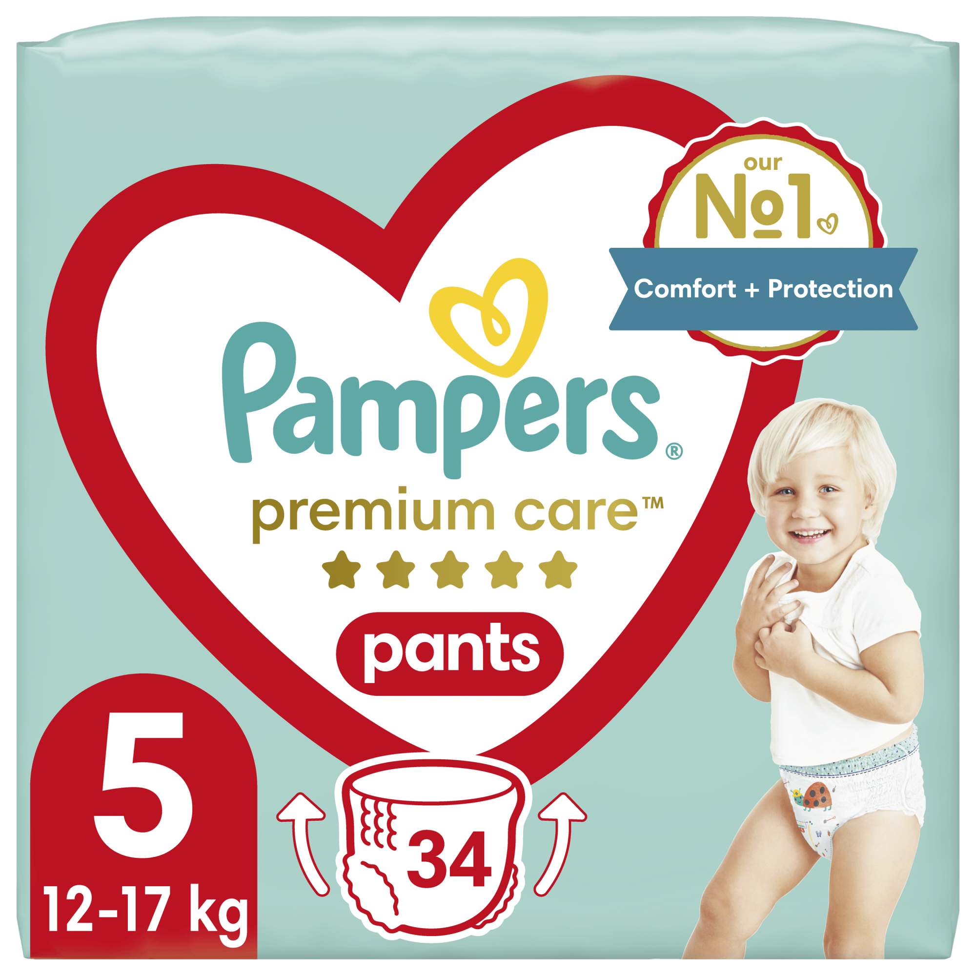 pampers pieluchomajtki pants 5