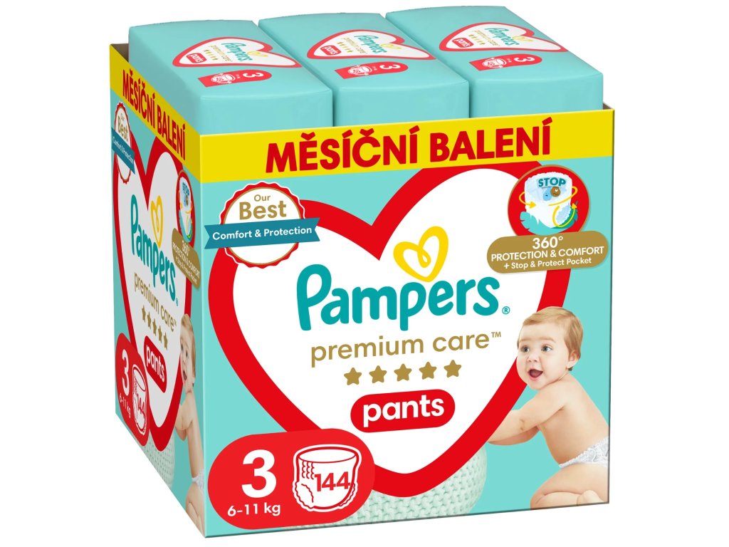 zalany pampers