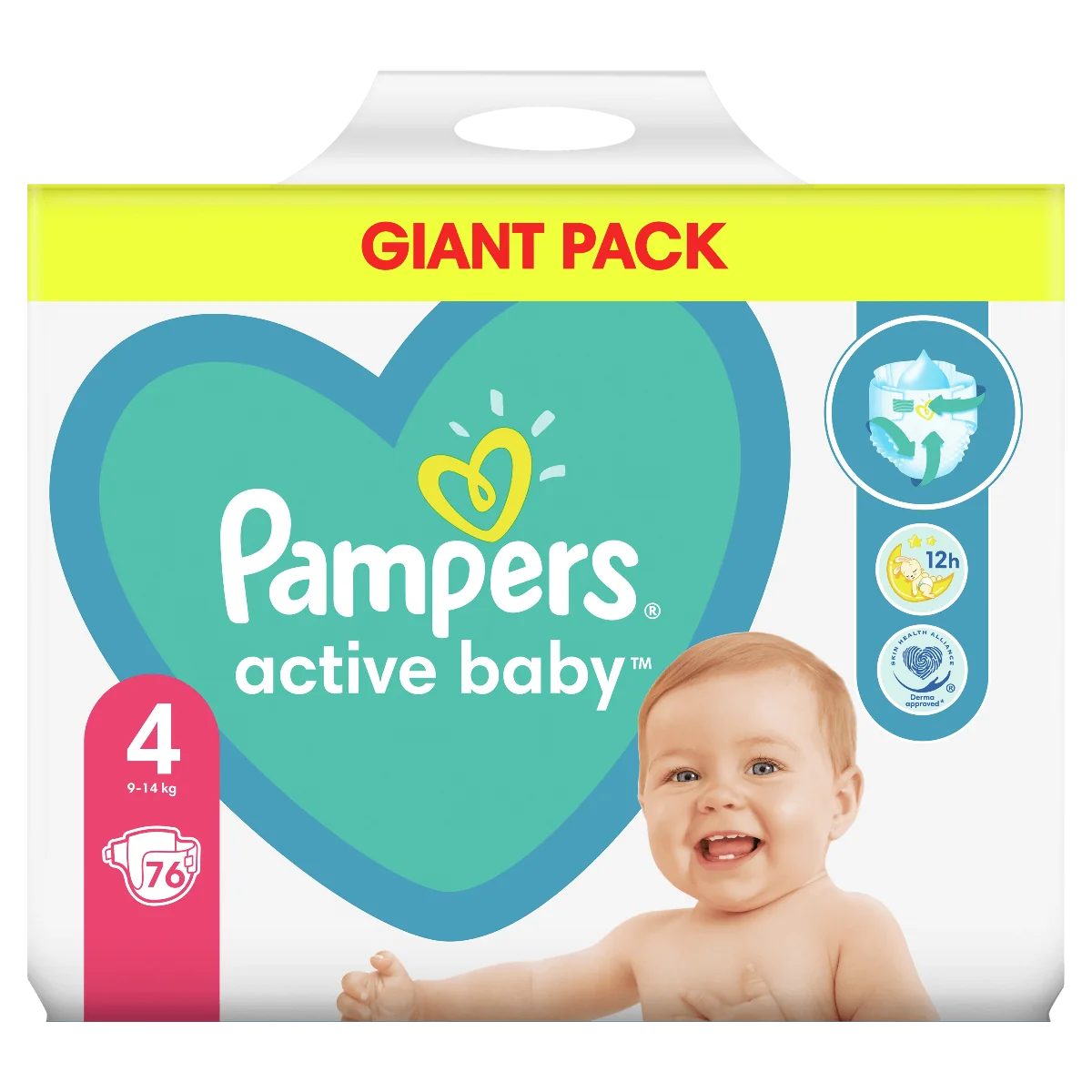 pampers dada 4 exstra care