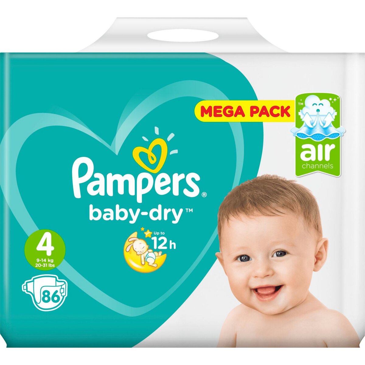 pampers pieluchoamjtki duże