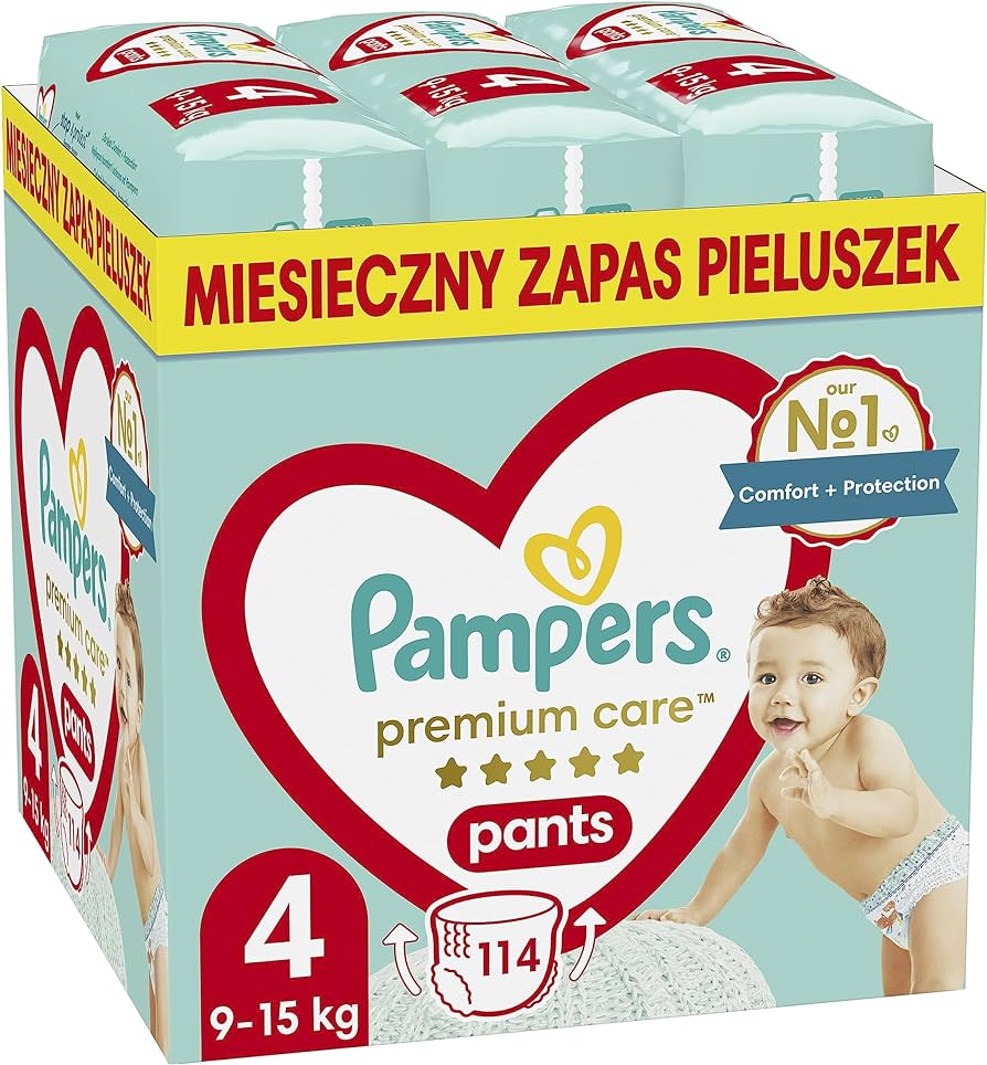 tesco pieluchy pampers premium care4