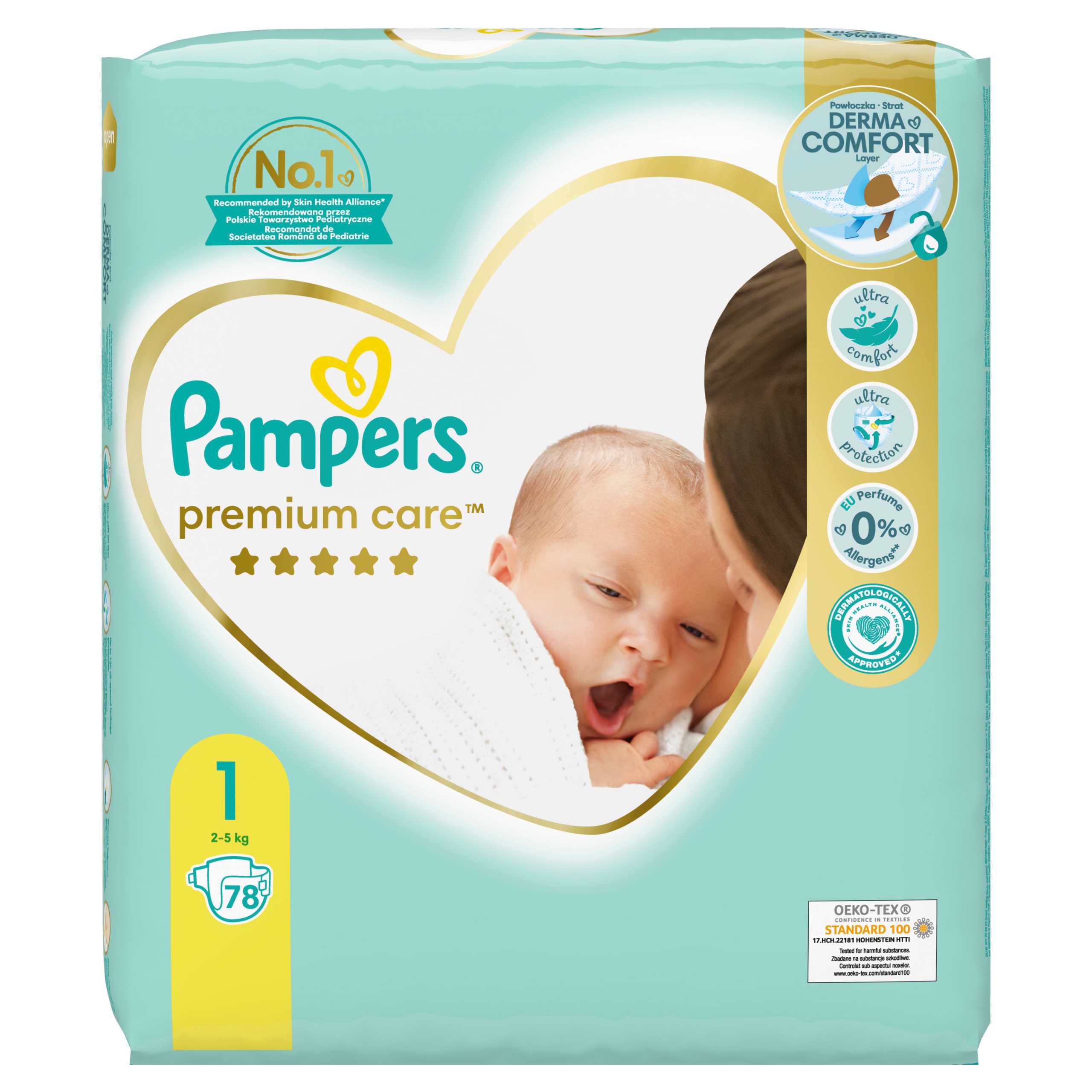 pampers premium care 2 waga