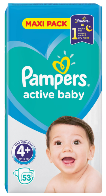 chusteczki pampers organicznych