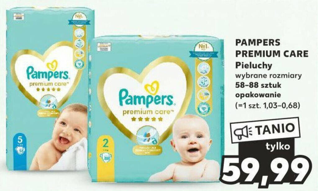 pampers new baby-dry pieluchy 1 newborn 43 szt pieluszki