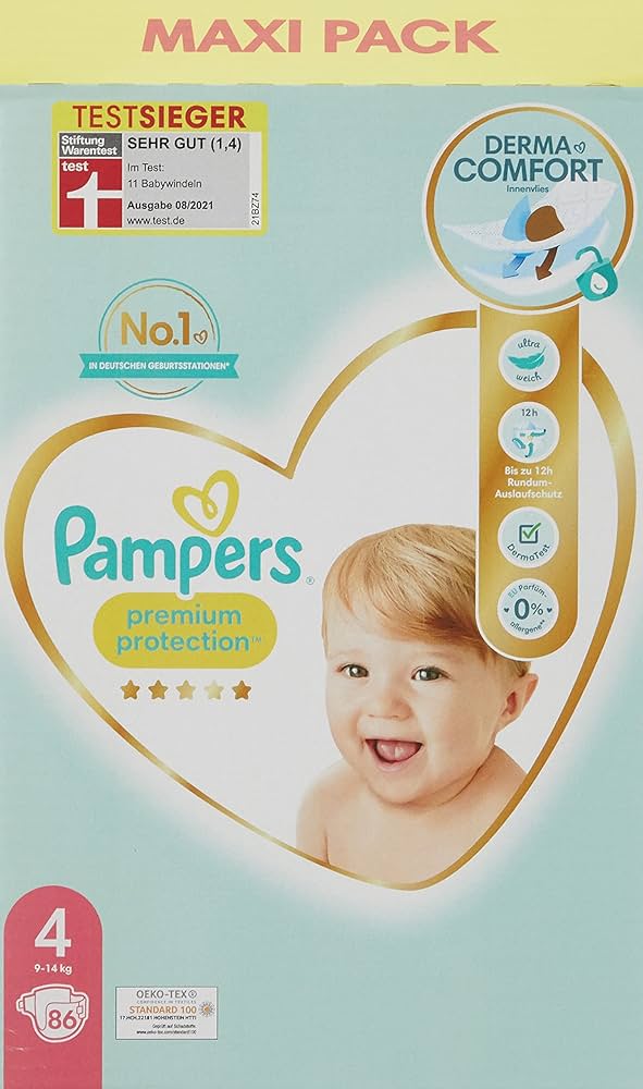 pampers 104 sztuki