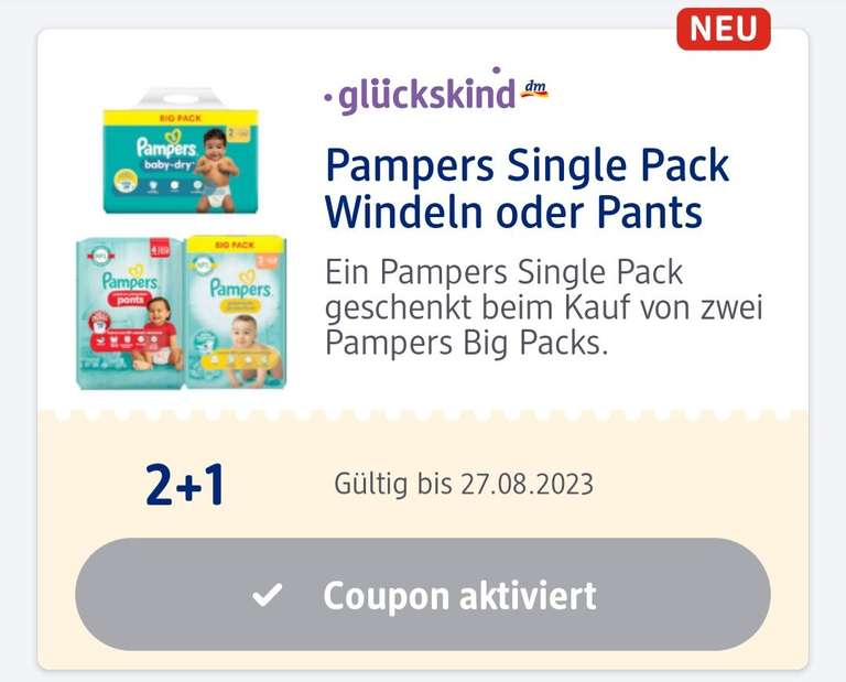 pampers 1 kup