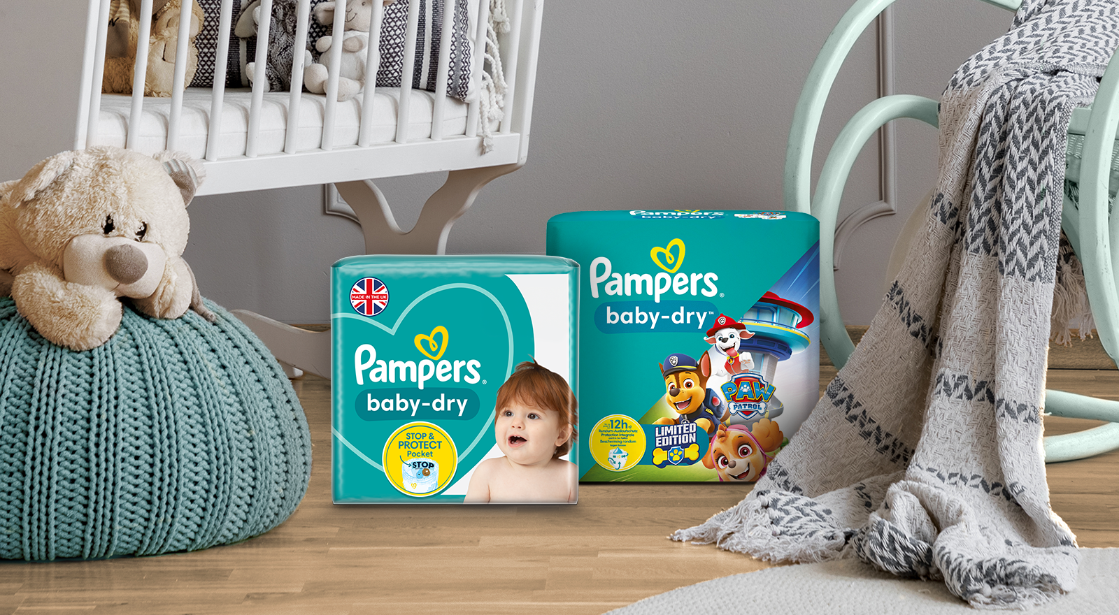 pampers pieluchy dla dzieci