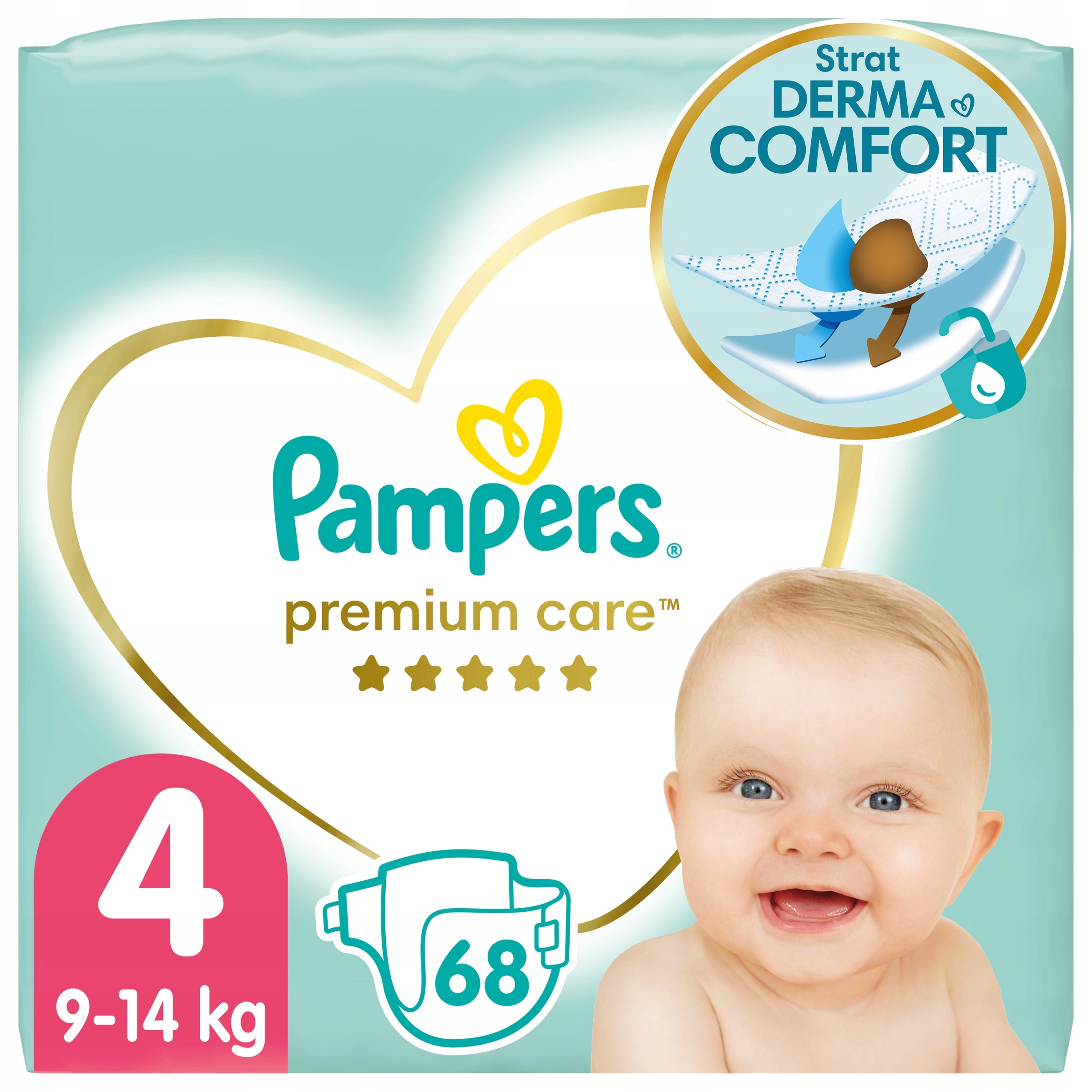 pampers placzaca pielucha