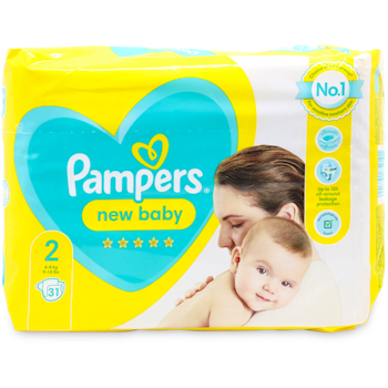 pampers 2 100 sztuk