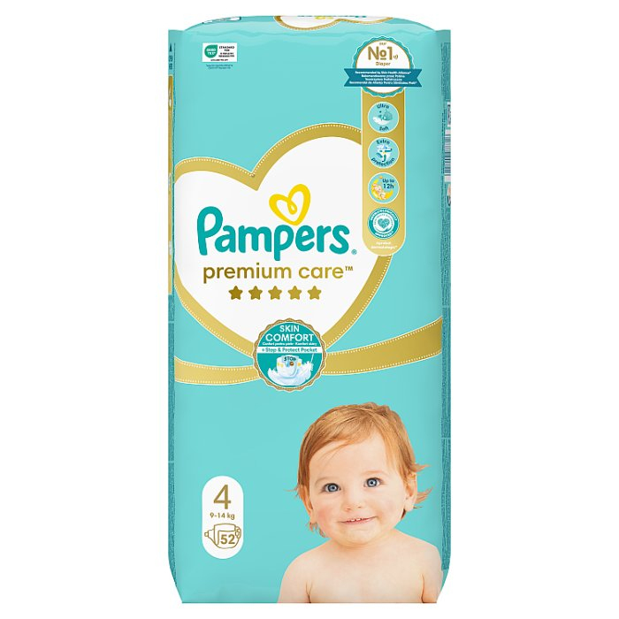 pampers sensitive 12x52