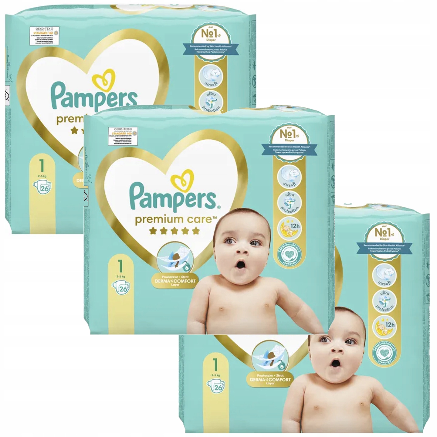 pampers premium dry a active baby