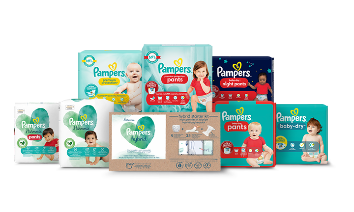 pampers premium care zmiana koloru paska