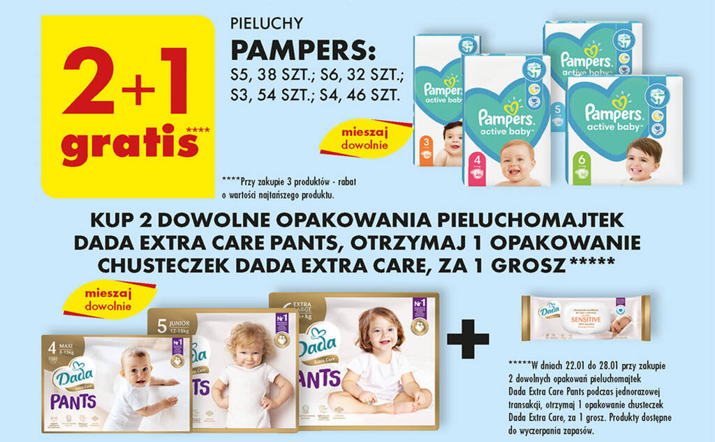 pampers pants 5 data na opakowaniu