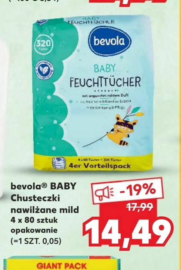 chusteczki nawilżane pampers cena kaufland