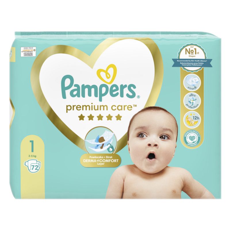 pampers new baby chusteczki nawilżane sensitive 54 sztuki