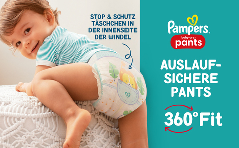 roczny zapas pieluch pampers