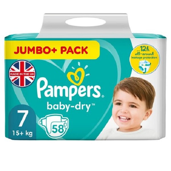 pampers active baby 108 szt