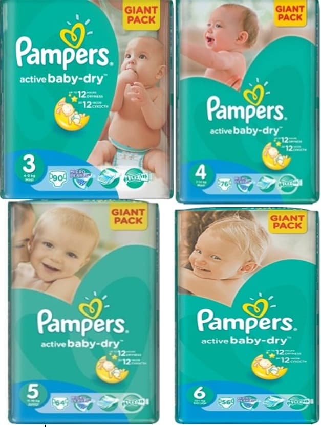 pampers new baby seal