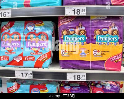 ile kosztują pampersy z firmy pampers 100 szt