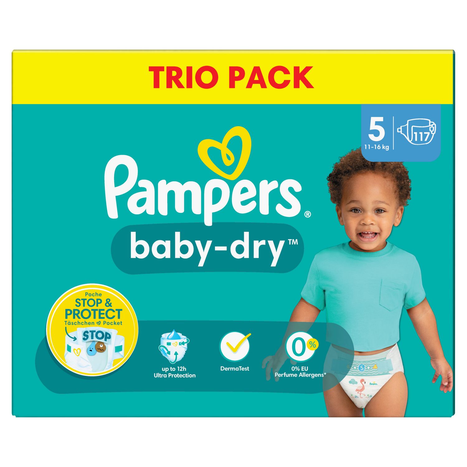 pampers premium care blekitne a zlote