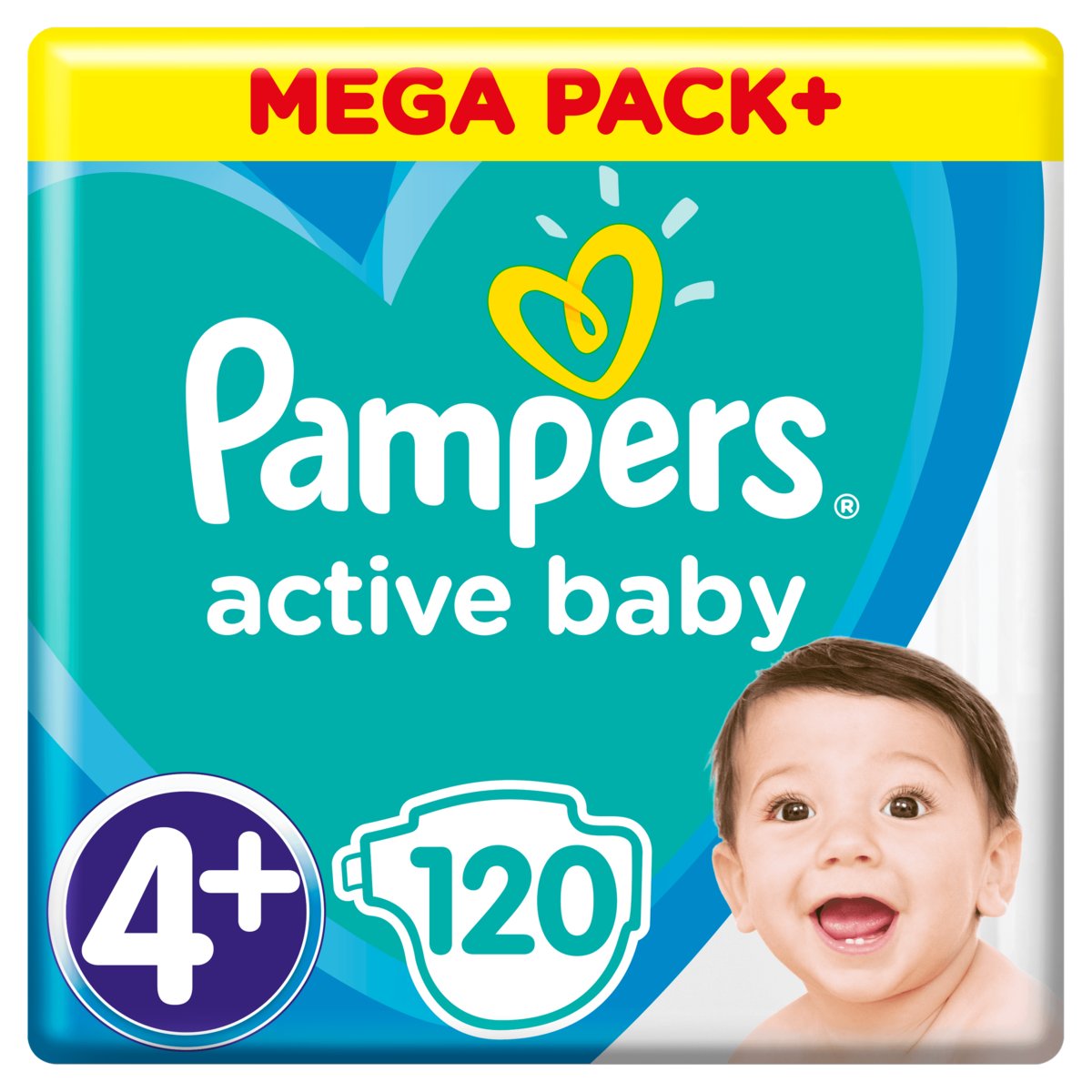 pampers 120 sztuk