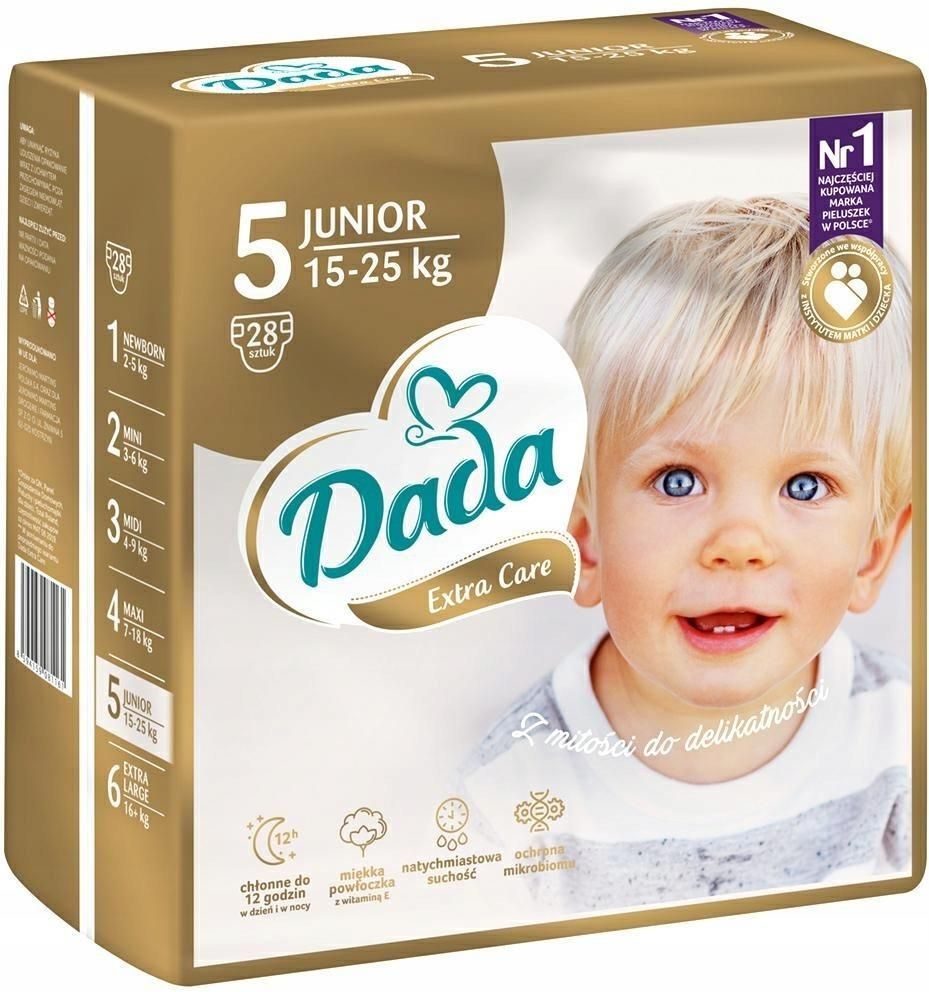 pieluchy dada extra soft junior 39 szt