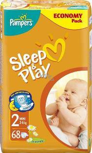 pampers 200 szt sleep play