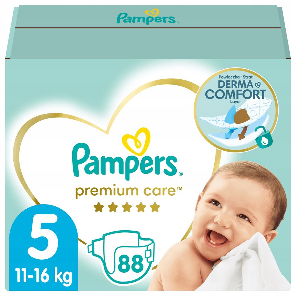 pampers pieluszki zapas 4