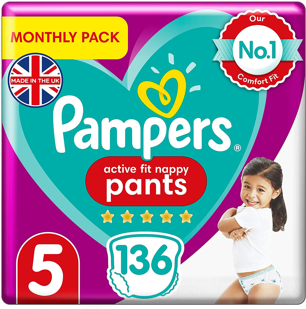 pieluchu pampers 500 tys paczek