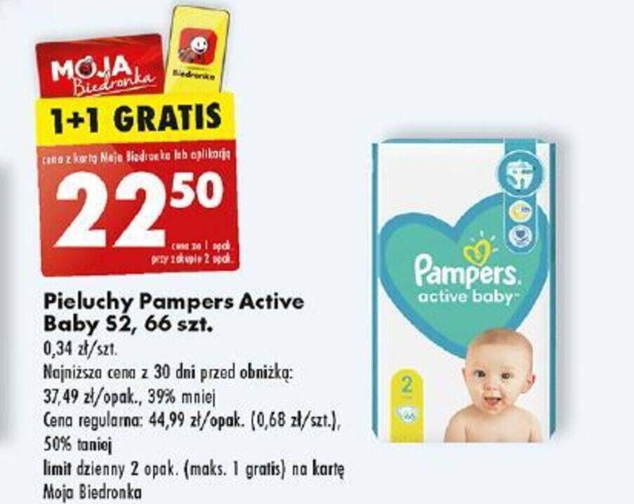 pampers premium care pieluchy 22