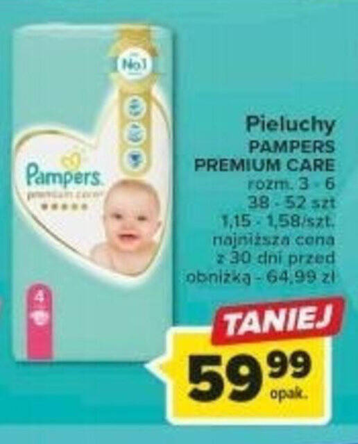 pampers premium care zerówki