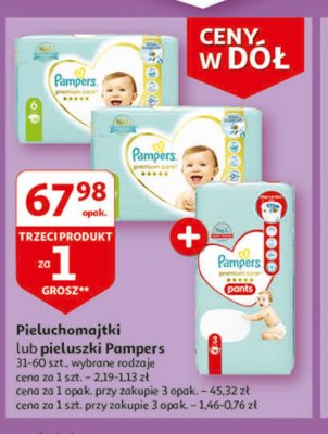 pieluchomajtki pampers carrefour