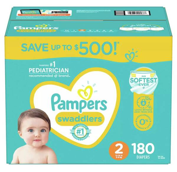 pampers 176 sztuk