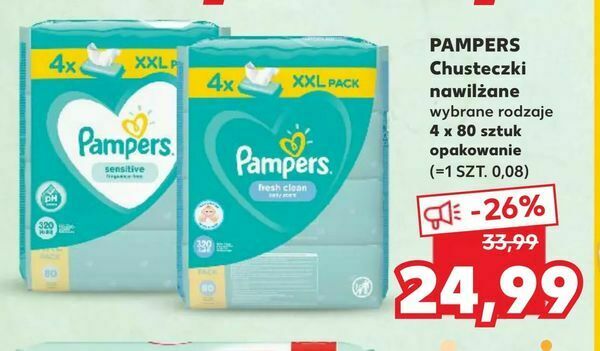 pieluchy pampers 4 plus